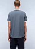 Napapijri NP0A4ID4G1Y1-E-ZERI SS Gri Relaxed Erkek T-Shirt