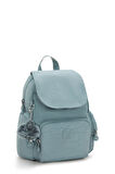Kadın City Zip Mini Basic Sırt Çantası - Mavi | undefined