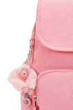 Kadın City Zip Mini Basic Sırt Çantası - Pembe | undefined