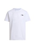 The North Face NF0A8GUZFN41-M MOUNTAIN SKETCH SLEE Beyaz Yuvarlak Yaka Regular Fit Baskılı Erkek T-Shirt