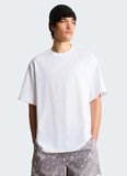 The North Face NF0A8EVWFN41- ESSENTIAL SIMPLE DOME Beyaz Yuvarlak Yaka Regular Fit Düz Erkek T-Shirt