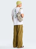The North Face NF0A8G9GFN41-ALIEN  RELAXED-GRAPHI Beyaz Yuvarlak Yaka Regular Fit Baskılı Erkek T-Shirt