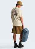 The North Face NF0A8GA0DOM1-M SUN OVERSIZE-GRAPHIC Bej Yuvarlak Yaka  Regular Fit Düz Erkek T-Shirt