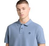 B0A6VDPB881-R Timberland Mıllers Rıver Pique Short Sleeve Polo Erkek T-Shirt Mavi