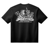 000XHQEMV1-R Vans Demolish Ss Tee Erkek T-Shirt Siyah
