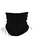 Unisex Siyah Polar Bere Boyunluk Eldiven 3'lü Set