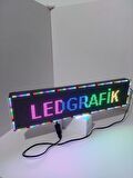 16x64 cm rgb kayanyazı tır tabelası