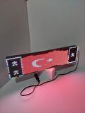 16x64 cm rgb kayanyazı tır tabelası