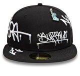 60595333-R New Era Ne Graphıc 59Fıfty Newera  Blk Şapka Siyah