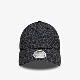 New Era Aop Open Back Kadın Siyah Şapka