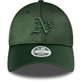 Oakland Athletics Kadın Saten Koyu Yeşil 60595370 Şapka