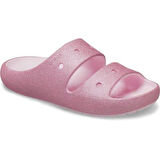 Crocs Classic Glitter Sandal v2 K Çocuk Terlik 209705-6ZW Pink Milk