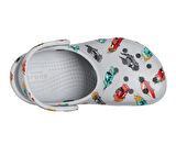 210992-1NN Crocs Classic Race Cars Graphic Cg T &amp;Ccedil;ocuk Terlik Gri