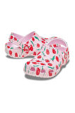 Kız Çocuk Classic Fresh Fruits Clog K Terlik - Pembe | 33-34
