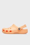 Crocs Classic Clog T Logolu Çıkarılabilir Kayışlı Terlik Kız Çocuk TERLİK 206990-86A TURUNCU