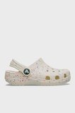 Crocs Classic Glow Paint Splatter Clog T Desenli Terlik Unisex Çocuk TERLİK 212669-2MT BEYAZ