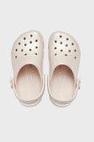 Crocs Classic Pearl Shine Clog K Logolu Çıkarılabilir Kayışlı Terlik Kız Çocuk TERLİK 212814-6UR BEJ