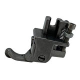Düz Makine Sol Çima Beyaz Teker Ayak / HS-GL12 1/16LH