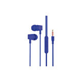 SX10 3.5 MM JACK SİLİKONLU KULAKLIK MAVİ