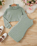 Hily Elbise Crop Kombin
