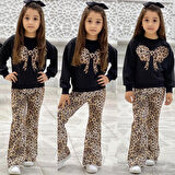 Fiyonk Leopar Pantolon Kombin