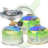 NURGAZ TROYA KAMP OCAK + 230 GR 2'Lİ KARTUŞ SET