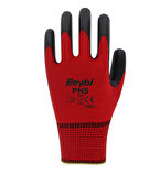 Pn5 No:10 Kırmızı Polyester Nitril Eldiven 288 Çift