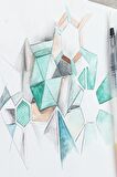 Alex Schoeller A5 300 Gr Cretacolor 6'lı Aquarell Sulandırılabilir Dereceli Rulo Kalemlik Eskiz Seti