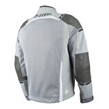 Klim Induction PRO Korumalı Motosiklet Montu Gri  Beyaz