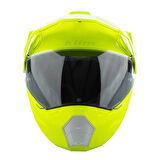 Klim X1 Alpha Carbon Korumalı ADV Motosiklet Kaskı Sarı  Beyaz