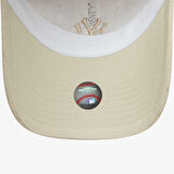 New Era 9Forty New York Yankes Mlb Linen Kadın Krem Şapka