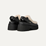 Kadın Sandalet 1171507 UGG W ESMEE LEATHER CLOG  Black