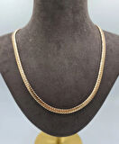 Rose Gold Ezme Model Zincir Kolye