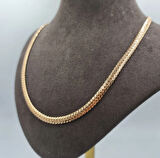 Rose Gold Ezme Model Zincir Kolye