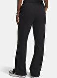 Under Armour 6004853-003-UA Icon Vida Flc Pant Siyah Lastikli Bel Normal Düz Kadın Eşofman Altı