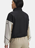 Under Armour 1374889-004-UA Unstoppable Jacket Siyah Normal Parçalı Kadın Zip Ceket