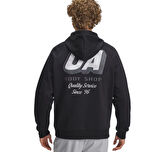 A6003955-001 Under Armour Ua Rival Fleece Hbr Logo Hd Erkek Sweatshirt Siyah