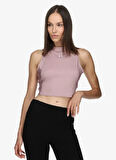 Under Armour 6003985-673-UA HG Rib Tank Pembe Dar Düz Kadın Atlet