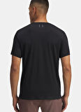Under Armour 6001829-001-UA Halo Vent SS Siyah Bisiklet Yaka Normal Düz Erkek T-Shirt