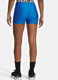 Under Armour 1383629-402-UA HG Shorty Mavi Lastikli Bel Normal Düz Kadın Şort