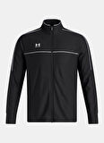 Under Armour 6008868-001-M Challenger Track Jack Siyah Normal Düz Erkek Zip Ceket