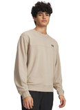 Under Armour 6009347-299 UA Rival LW Crew Vizon Bisiklet Yaka Normal Düz Erkek Sweatshırt