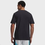 Under Armour Tech Sport Woven Erkek Siyah Tişört