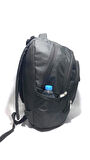 Rowan Unisex Siyah Içi Komple Astarlı Laptop Bölmeli Sırt Ve Okul Çantası 44*34*24 Cm Ebatlarında