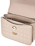 Guess Brera Kadın Bej Omuz Çantası HWQG8424780-LTA