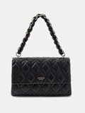 Guess Maxine Kapaklı Kadın Siyah Omuz Çantası HWQG9733200-BLA