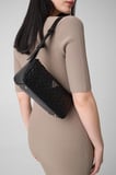 Guess Stacey Küçük Kadın Siyah Omuz Çantası HWGG9741720-BLA