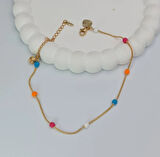 Gold Renkli Dorika Halhal Bileklik