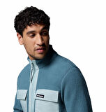 Columbia Juniper Peak™ Full Zip Fleece Mavi Erkek Outdoor Polar XE6508