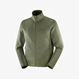 Salomon Outlıne Warm Fleece Fz M Erk Grape Leaf// Fleece Lc2608800